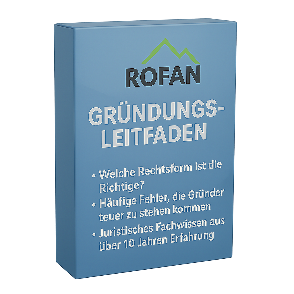 Gründungsleitfaden von Team Rofan